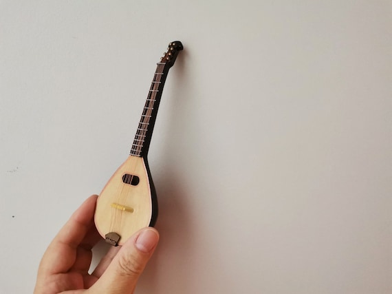 Miniature Mandolin Mini Mandolin Musical Instrument Model Replica