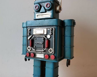 Tin toy robots for sale Clearance