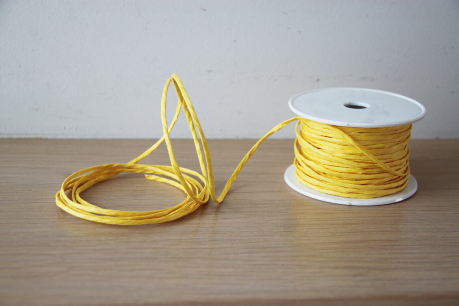 Yellow Paper Cord Flexible Craft Making Cord of Paper With Etsy