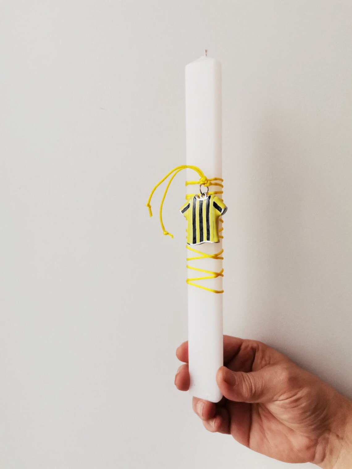 Football Easter candle Aris team candle AEK team Greek Etsy