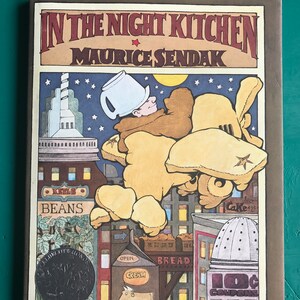 Classic Vintage Children&#39;s Book - Maurice Sendak In The Night Kitchen - 1970 First Edition in Fine Condition Hard Cover Storybook for Kids