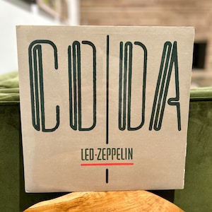 Rare - Sealed New - Led Zeppelin - Coda - Record Vinyl LP Album - Unopened Cellophane - 1982 Columbia Record Club (CRC) - Swan Song