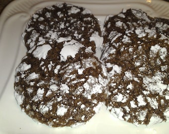 Chocolate Volcano Cookies