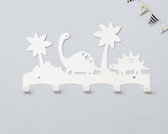 Dinosaurs coat rack