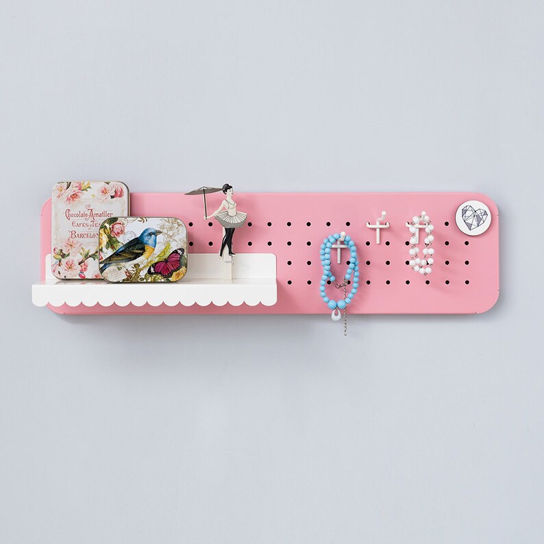 Mini Pegboard Key Hooks Entryway Organizer Entryway Etsy