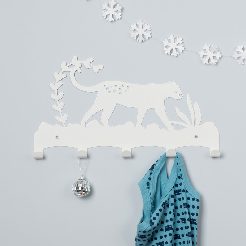 Leopard Tiger Jungle Coat Rack Etsy