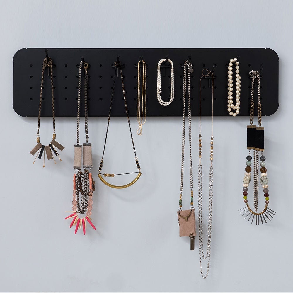 Mini Pegboard - Crochets Clés Organisateur d'entrée Stockage Décor Panneau Magnétique