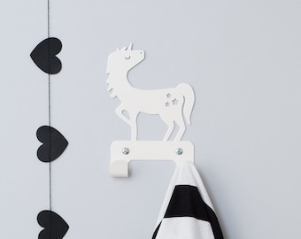 Unicorn wall hook