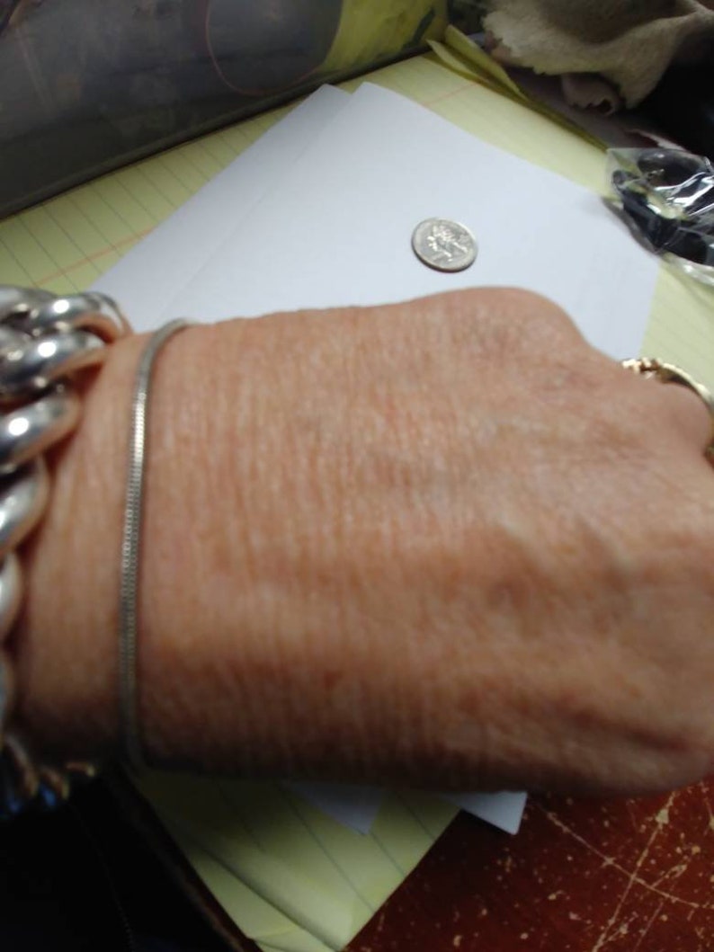 Sterling Silver Snake Chain Necklace
