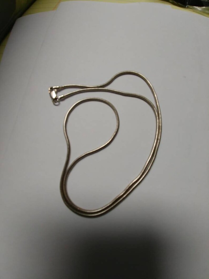Sterling Silver Snake Chain Necklace