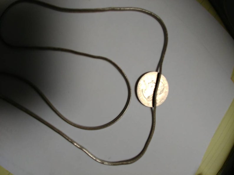 Sterling Silver Snake Chain Necklace