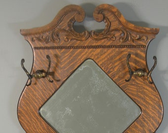 Antique Hall Tree Etsy
