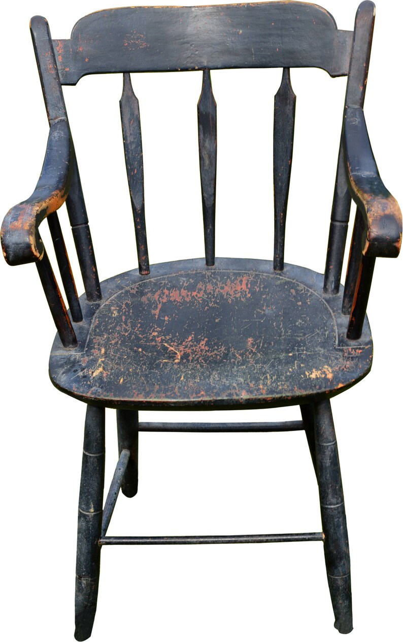 2933 Early Thumb Back Arm Chair