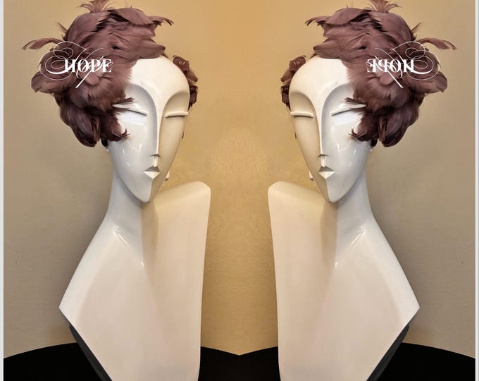 Featured listing image: Hats  Formal Hats  Haute Couture Fascinator  Women's Haute Couture Hats  Special Occasion Hats  Chapeau  Art  Women's Hats  Designs By HOPE