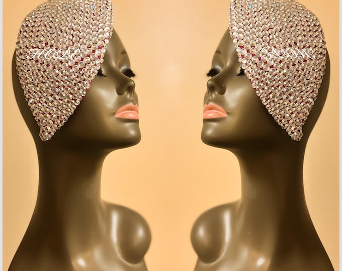 Featured listing image: Hats || Couture Hats || Avant Garde Hats  ||  Ladies Hats  ||  Royalty  ||  Jeweled Hat  ||  Avant Garde Hat  ||  Designs By HOPE  || Hat