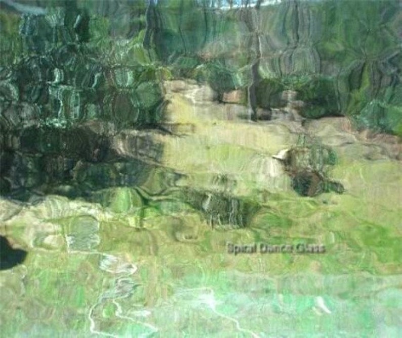 8x10 Spectrum Sea Green Waterglass 3mm Stained Glass Sheet S5281W Non Fusible