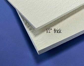 12x12 FiberFrax Fiber Board 1/2 Thick Kiln Fusing Mold Making Supplies