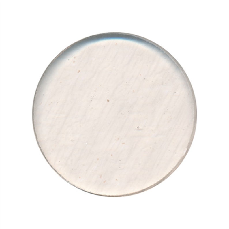 COE 90 Circles Clear Fusible Precut Glass Choice Sizes Fusing Etsy