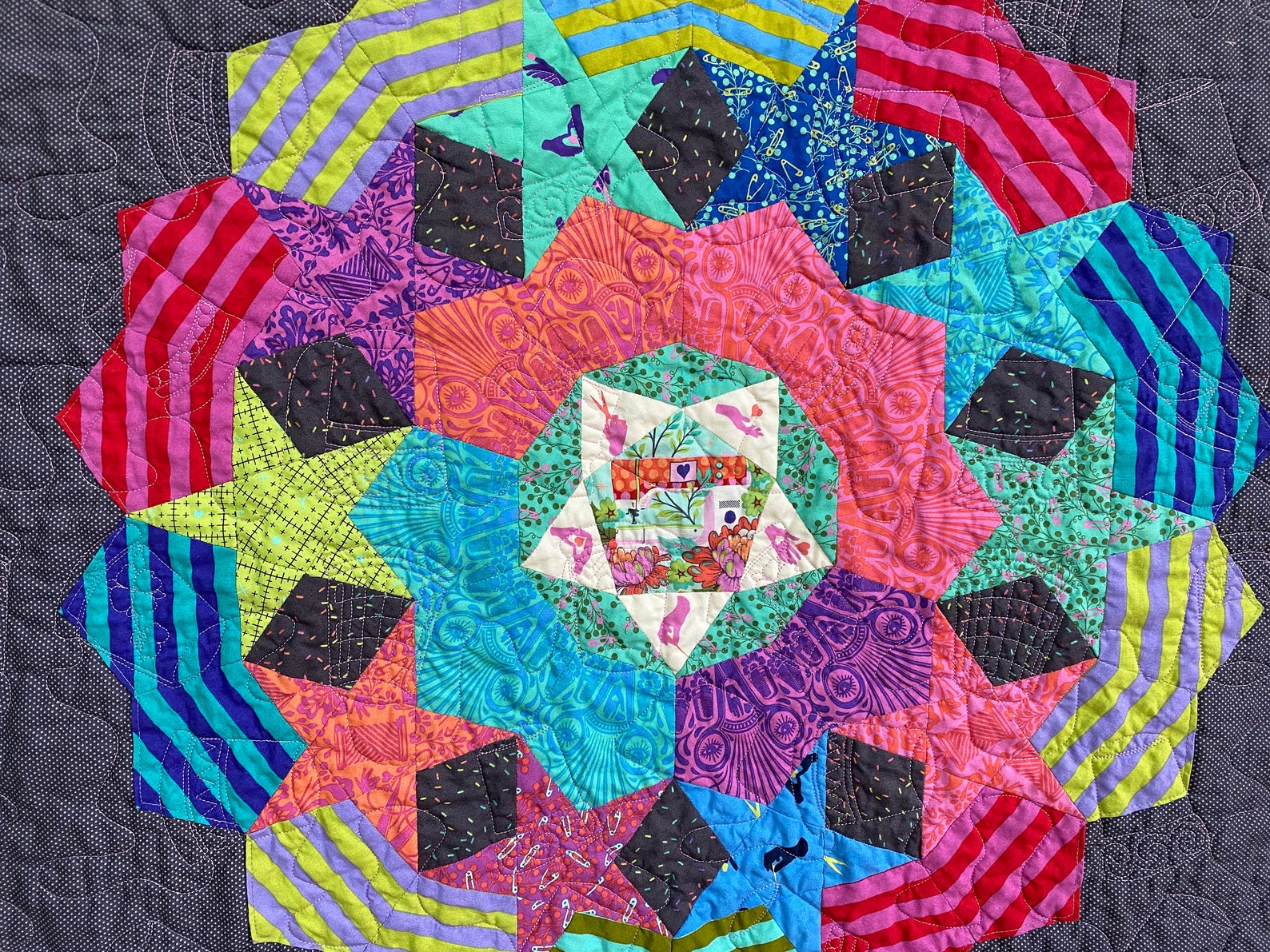 Tula Nova quilt 54X54 handmade throw lap quilt home decor Etsy