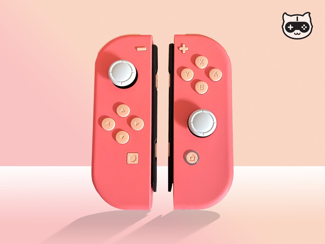 Peach-y and Flower Daisy Nintendo Switch Custom Joy-Cons | CptnAlex Designs