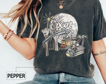 Comfort Colors® Disney Epcot Shirt, Epcot Center Shirt, Disney Epcot Shirt, Mickey And Friends Shirt, Disneyland Shirt, Disney Family Shirts