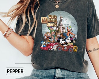 Comfort Colors Vintage Disney Shirt, Walt Disney World Shirt, Disney Retro Shirt, Disney Trip, Disneyworld Family Shirt, Disney Family Shirt