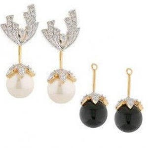 JBK Jackie Kennedy Pearl Dangle Earrings: Camrose & Kross Reproduction
