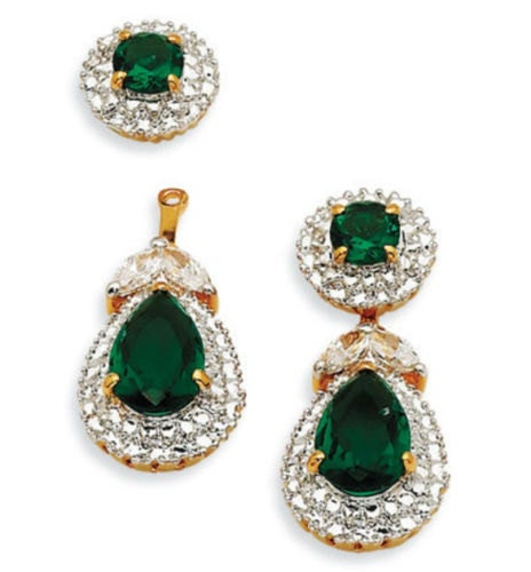 Jacqueline Kennedy Emerald Earrings