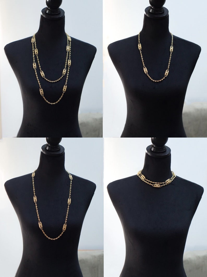 Jewelry | Jackie Kennedy Jbk Paperclip Necklace | Poshmark