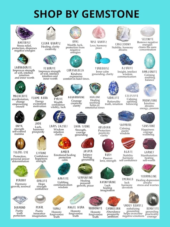 Tumbled Gemstone Identification Chart (converted From 45% OFF Tumbled Gemstone Identification Chart (converted From 45% OFF