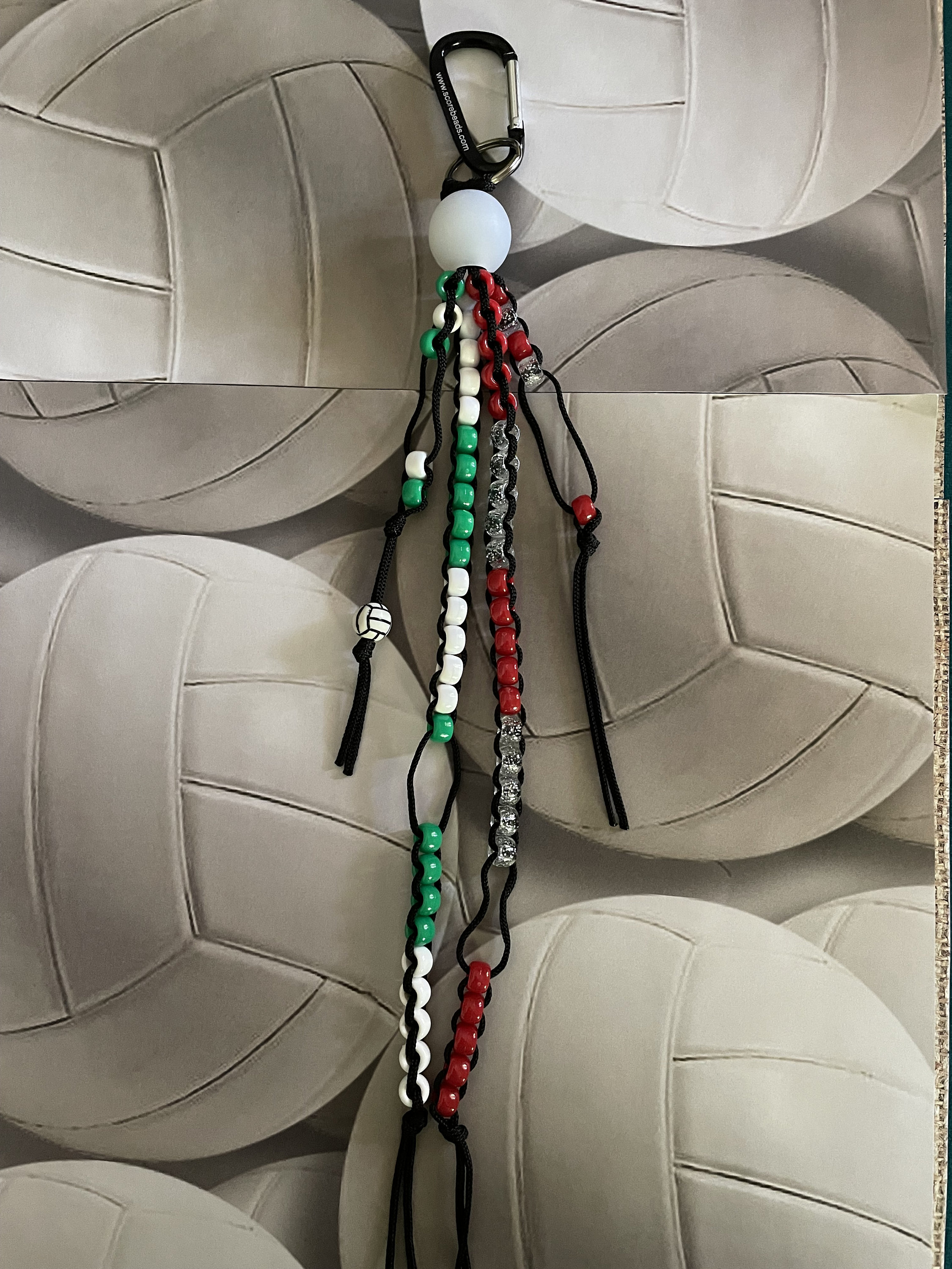 VOLLEYBALL Abacusstyle Scoreboard/scorekeeper, SCORE Beads, Personal