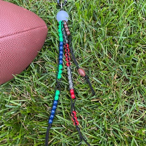 FOOTBALL Abacus-Style Scoreboard/Scorekeeper, SCORE! Beads,  Personal and Portable
