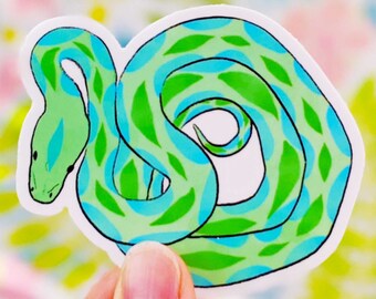 Snake Sticker – Realistic Reptile Decal for Nature Lovers & Animal ...