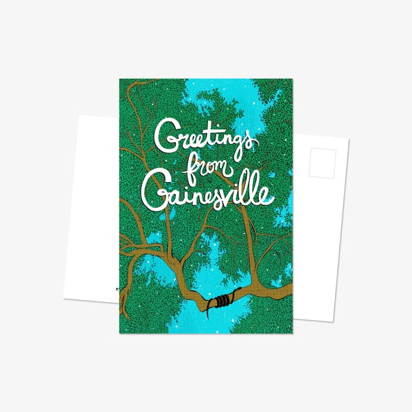 Greetings from Gainesville, Florida Postcard