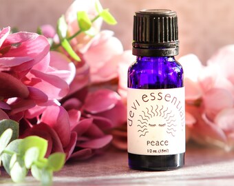 Peace Oil Blend, essential oils, vibrational, healing, organic, medicinal, aroma therapy, bath, spa, massage, perfume, meditation