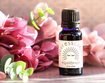 Equilibrium Oil Blend, essential oils, vibrational, healing, organic, medicinal, aroma therapy, bath, spa, massage, perfume, meditation