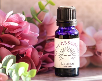 Balance Oil Blend, essential oils, vibrational, healing, organic, medicinal, aroma therapy, bath, spa, massage, perfume, meditation