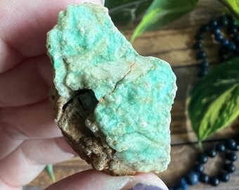 Smithsonite - blu/verde, naturale, cristalli, minerali (#J)