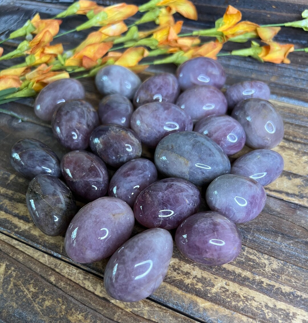 Purple Rose Quartz Crystals / Lavender Rose Quartz Etsy