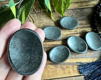 Pietra antistress di ematite / Cristalli di pietra da palmo