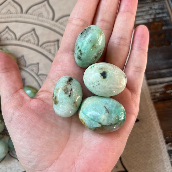 Phoenix Stone (Fynchenite) - Crystals, Chrysocolla, Turquoise, Malachite, Quartz