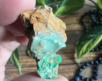 Smithsonite - blu/verde, naturale, cristalli, minerali (#M)