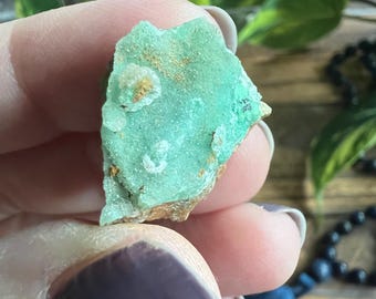Smithsonite - blu/verde, naturale, cristalli, minerali (#O)
