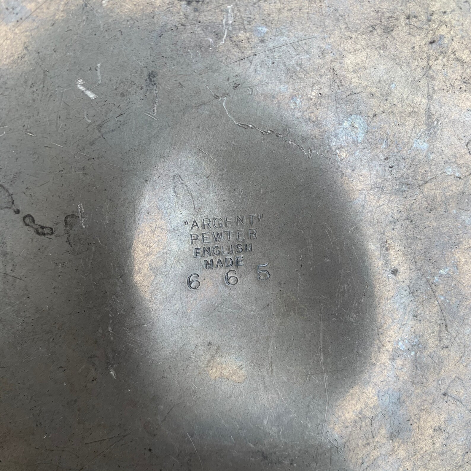 Argent Pewter English Made Vintage Hammered Pewter Teapot Etsy