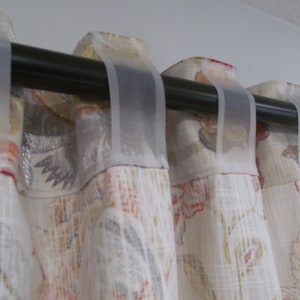 Back Tab Curtain Upgrade: Hidden Tab Valance Option