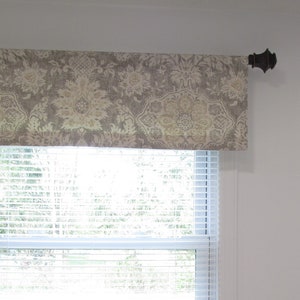 Straight Window Valance/ Kitchen, Bedroom, Dining, Living Curtains/ Magnolia Home Fashions Belmont/ VARIETY COLOR & SIZE/ #270