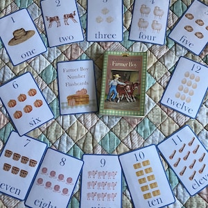 Cartes mnémotechniques inspirées des garçons de fermier