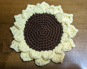 Sunflower Coaster Set