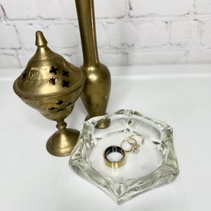 Vintage Hexagonal Ashtray