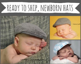 newborn flat cap